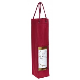 Porte-bouteilles en PP avec fenêtre