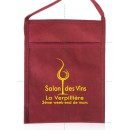 Porte-verres non tissé bordeaux