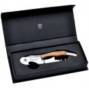 Sommelier Laguiole double levier manche olivier