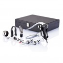 Coffret bois 9 pièces avec tire-bouchon