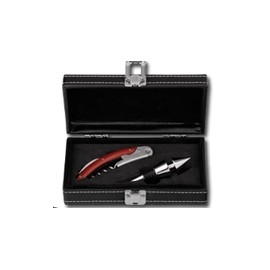 Coffret 2 accessoires finition sellier