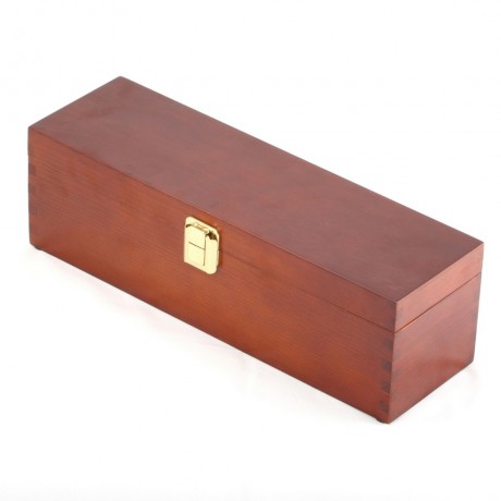Coffret bois pour 1 bouteille, vendu vide