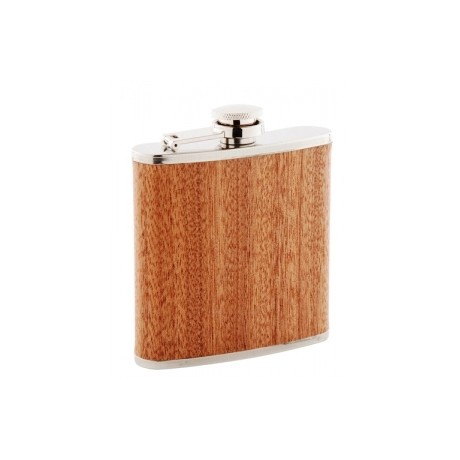 Flasque acier avec revêtement bois