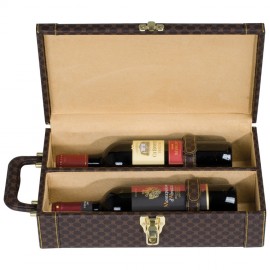 Valisette transport 2 bouteilles