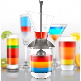 Verseur multicouches pour cocktails