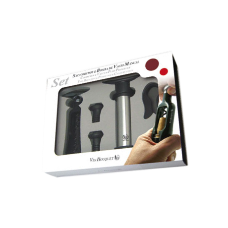 Coffret pompe à vide 5 accessoires