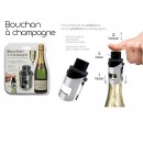Bouchon pompe pour le champagne